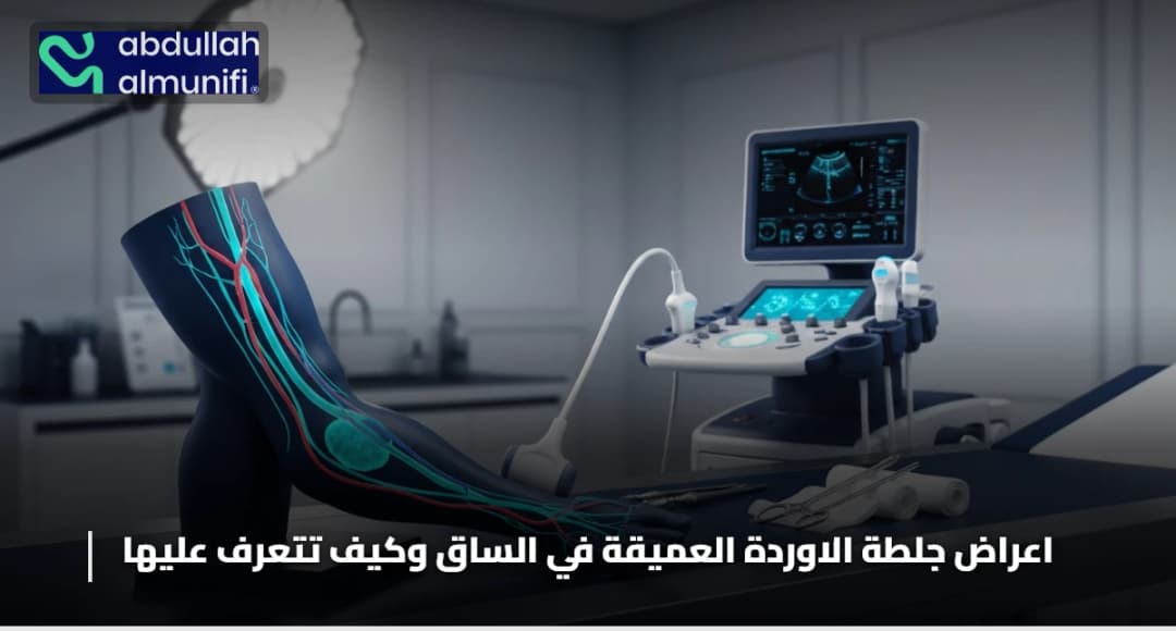 اعراض جلطة الاوردة العميقة في الساق