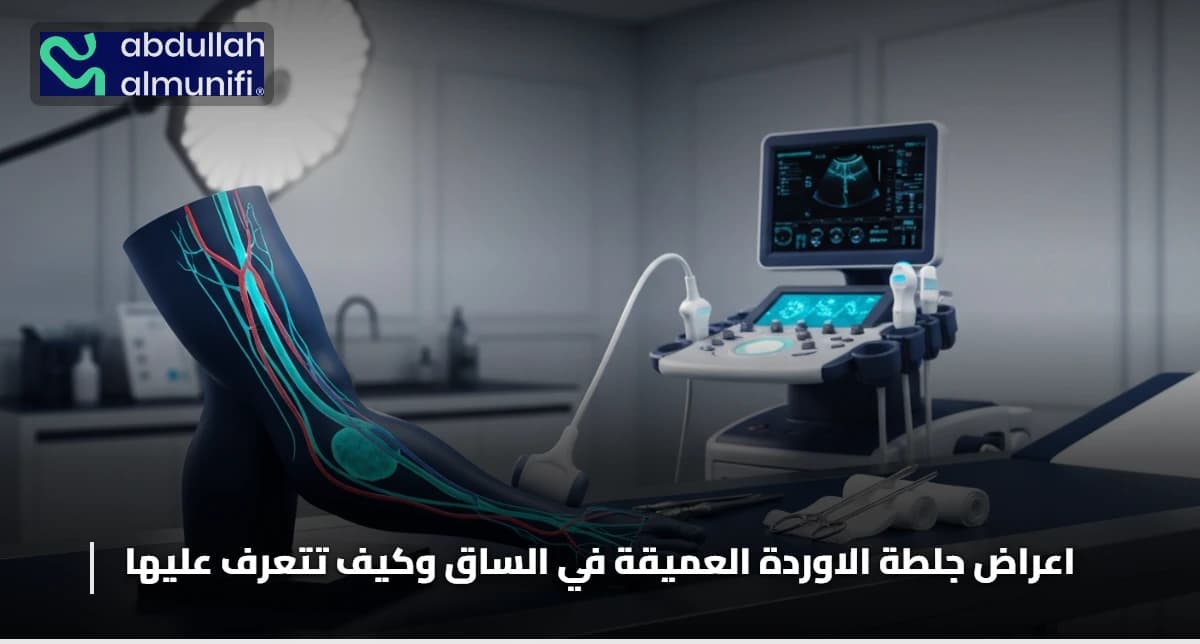 اعراض جلطة الاوردة العميقة في الساق